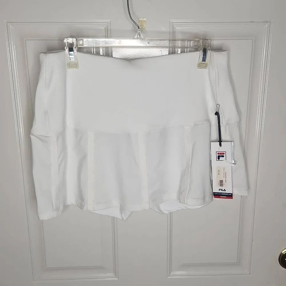 Fila tennis white skort women's size L